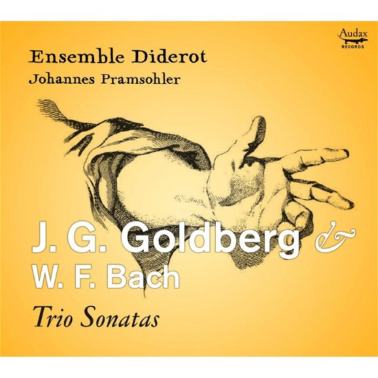 Cover for Ensemble Diderot / Johannes Pramsohler · J.g. Goldberg &amp; W.f. Bach: Trio Sonatas (CD) (2023)
