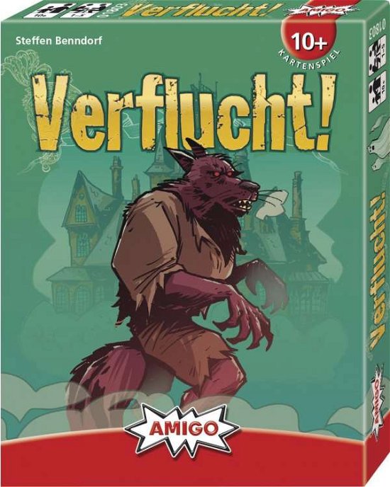 Cover for AMIGO 01803 Verflucht! · Verflucht! (Leketøy) (2018)