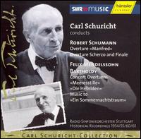 Cover for Schumann / Mendelssohn / Schuricht / Rso Stuttgart · Overtures (CD) (2004)