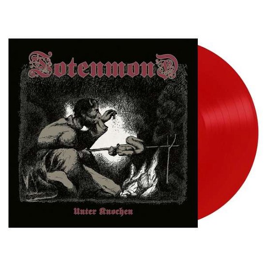 Cover for Totenmond · Unter Knochen (Red Vinyl) (LP) [Limited edition] (2022)