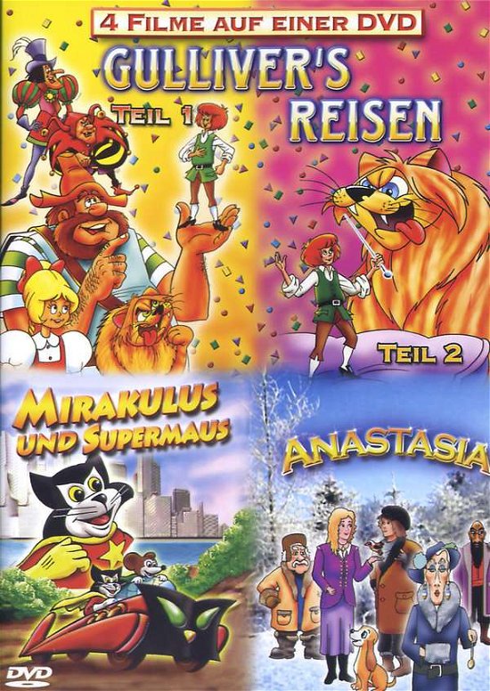 Cover for Disney · Gulivers Reisen Teil 1+2/ Mirakulus/ Anastasia (DVD) (2007)