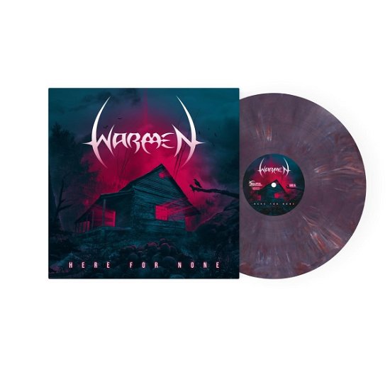 Cover for Warmen · Here For None (Red / White Marbled Vinyl) (LP) (2023)