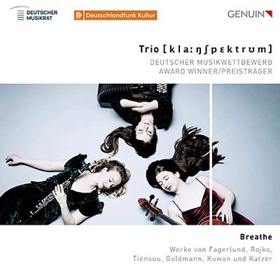 Cover for Fagerlund / Goldmann / Katzer / Trio Klangspektrum · Breathe (CD) (2022)