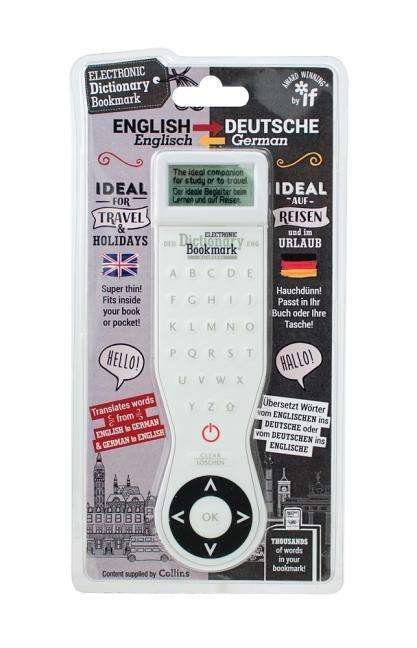 English Electronic Dictionary Gray Bookmark 