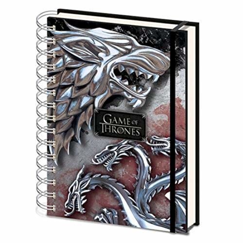 Cover for A5 Notebooks · GAME OF THRONES - Notebook A5 - Stark &amp; Targaryen (MERCH) (2019)