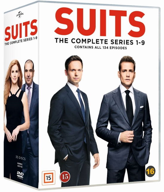 Suits  - The Complete Series - Suits - Elokuva - Universal - 5053083211035 - maanantai 6. huhtikuuta 2020