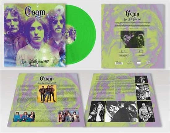 Live...stockholm 1967 (Green Vinyl) - Cream - Música - London Calling - 5053792502035 - 28 de setembro de 2018