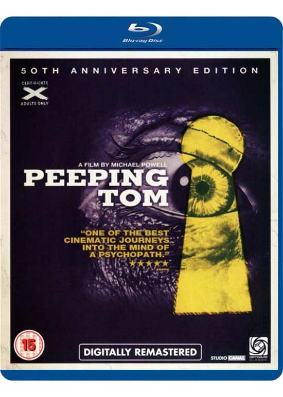 Cover for Peeping Tom Special Ed BD · Peeping Tom (Blu-Ray) (2010)