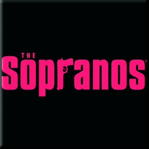 The Sopranos Fridge Magnet: Main Logo - Sopranos - The - Gadżety - Rocket Licensing - 5055295319035 - 17 października 2014