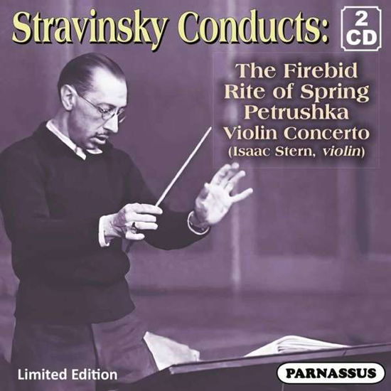 Cover for Stravinsky / Columbia S.o / Isaac Stern · Stravinsky Conducts 3 Ballets Plus Violin Concerto (Stern) (CD) (2021)