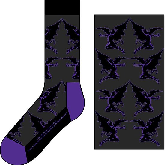 Cover for Black Sabbath · Black Sabbath Unisex Ankle Socks: Demons (UK Size 7 - 11) (CLOTHES) [size M]