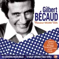 Cover for Gilbert Becaud · Monsieur 100.000 Volts (CD) (2019)