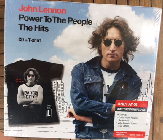 Cover for John Lennon · POWER TO THE PEOPLE: HITS by LENNON,JOHN (CD/DVD) (2010)