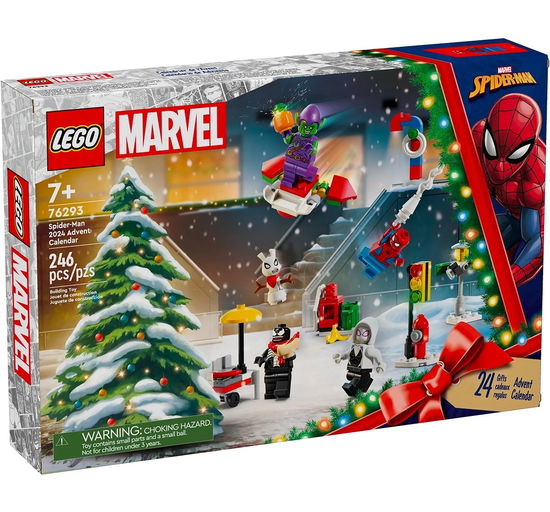 Lego Marvel Spider-Man Advent Calendar 2024, Buildable Christmas Countdown Toy F - Lego - Produtos - - 5702017590035 -