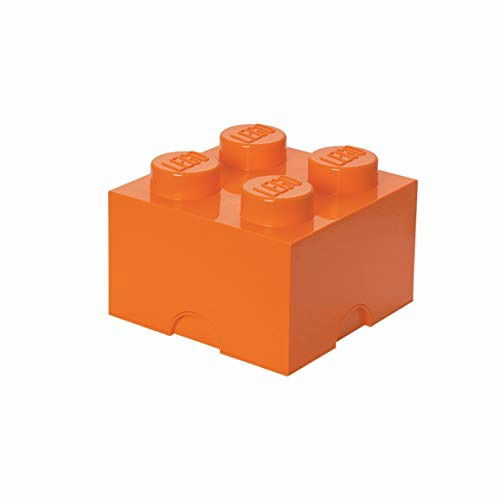 Cover for N/a · Opbergbox Lego: brick 4 oranje (40031760) (Legetøj)