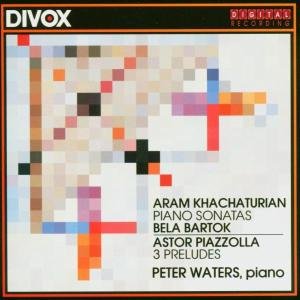 Cover for Peter Waters · Khatchaturian / Piazzolla / Bartok (CD) (2011)