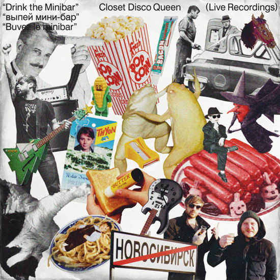 Cover for Closet Disco Queen · Drink the Minibar - Live Recordings (LP) (2020)