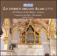 Alari Historic Organ - Emilio Traverso - Muzyka - TACTUS - 8007194104035 - 7 sierpnia 2007