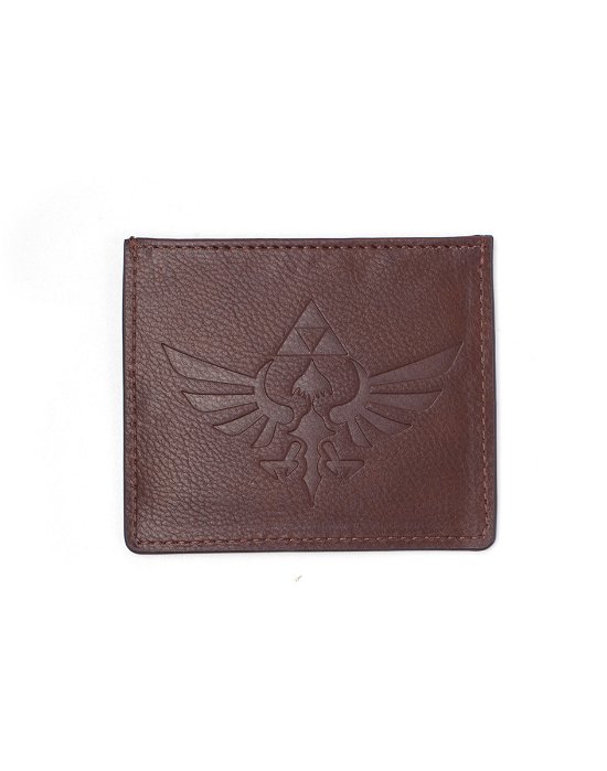 Cover for Nintendo: Legend Of Zelda (The) · Nintendo: Legend Of Zelda (The) - Leather Card With Debased Logo Bifold Brown (Portafoglio) (Leksaker)