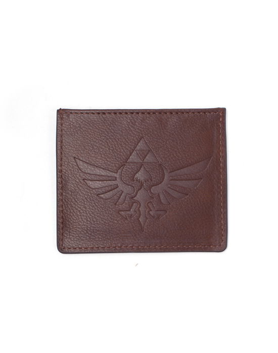 Cover for Nintendo: Legend Of Zelda (The) · Nintendo: Legend Of Zelda (The) - Leather Card With Debased Logo Bifold Brown (Portafoglio) (Toys)