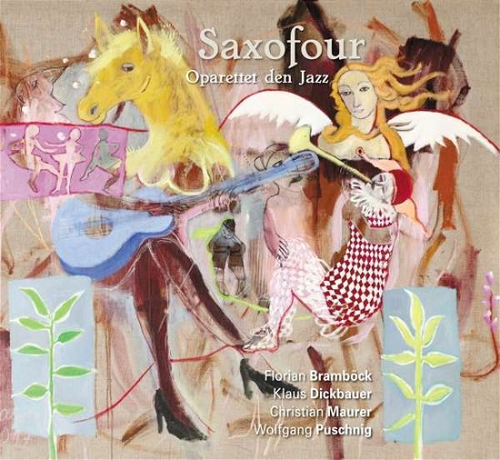 Cover for Saxofour · * Saxofour - Operettet den Jazz *s* (CD) (2020)