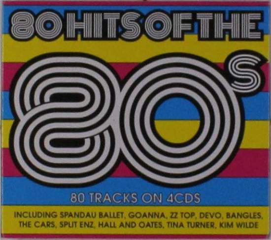 Cover for 80 Hits of the 80s / Various (CD) (2016)