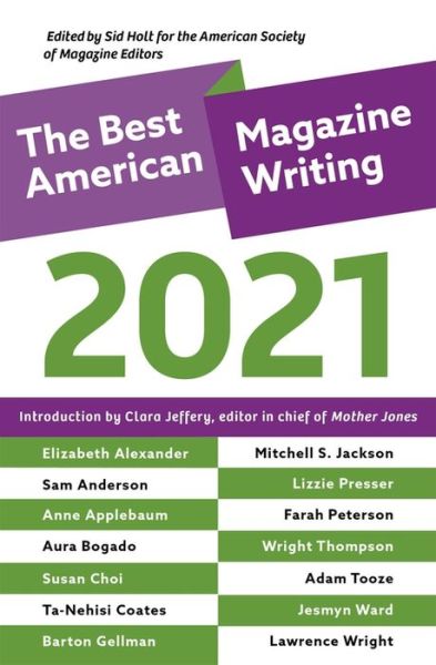 Cover for Sid Holt · The Best American Magazine Writing 2021 (Paperback Book) (2022)