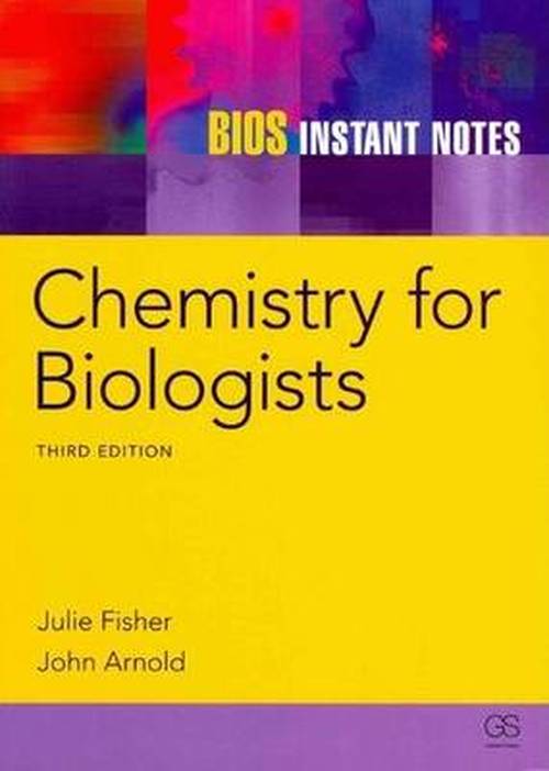 Cover for J Fisher · BIOS Instant Notes in Chemistry for Biologists - Instant Notes (Taschenbuch) (2012)