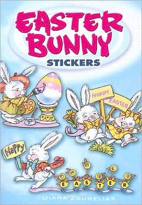 Cover for Diana Zourelias · Easter Bunny Stickers - Little Activity Books (Paperback Book) (2008)