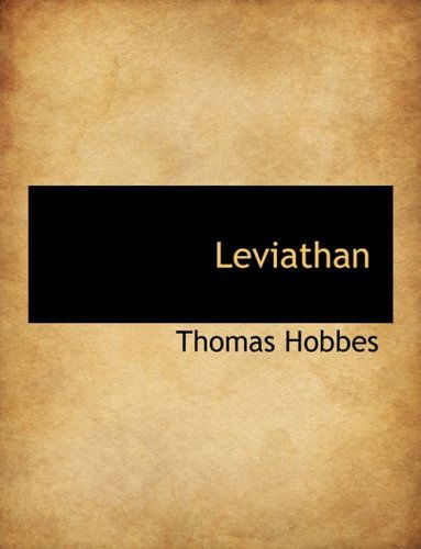 Cover for Thomas Hobbes · Leviathan (Hardcover Book) [Reprint edition] (2009)