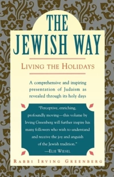 Cover for Rabb Greenberg · The Jewish Way: Living the Holidays (Taschenbuch) [Reprint edition] (1994)
