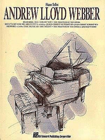 Cover for Andrew Lloyd Webber · Andrew Lloyd Webber For Piano (Taschenbuch) (1993)