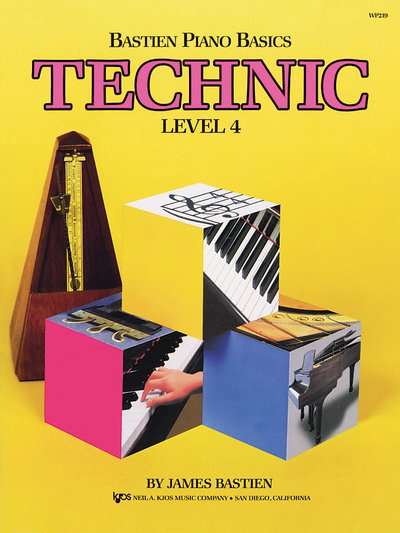 Bastien Piano Basics: Technic Level 4 - Bastien Piano Basics - James Bastien - Books - Kjos (Neil A.) Music Co ,U.S. - 9780849793035 - May 29, 1986
