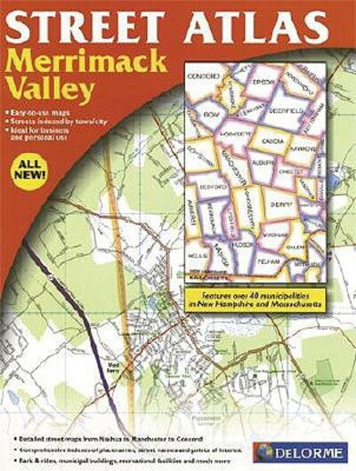 Merrimac Valley & Vicinity Street Atlas - Delorme - Books - Delorme Mapping Company - 9780899334035 - November 1, 1999