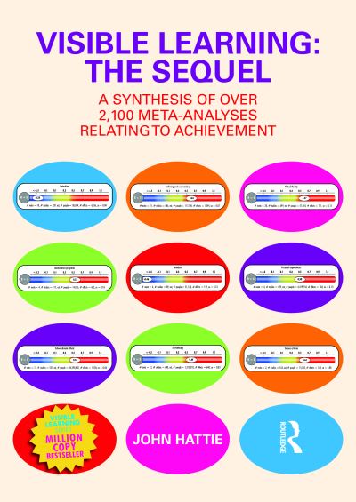 Cover for Hattie, John (University of Melbourne) · Visible Learning: The Sequel: A Synthesis of Over 2,100 Meta-Analyses Relating to Achievement (Paperback Book) (2023)