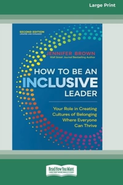 Cover for Jennifer Brown · How to Be an Inclusive Leader, Second Edition (Book) (2022)