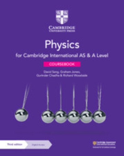 Cover for David Sang · Cambridge International AS &amp; A Level Physics Coursebook with Digital Access (2 Years) 3ed (Bok) [3 Revised edition] (2020)