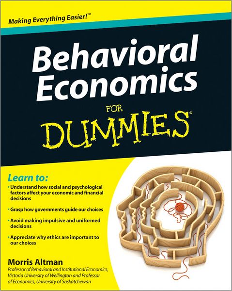 Cover for Morris Altman · Behavioral Economics For Dummies (Paperback Book) (2012)