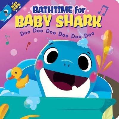 Cover for John John Bajet · Bathtime for Baby Shark (Kartonbuch) (2021)