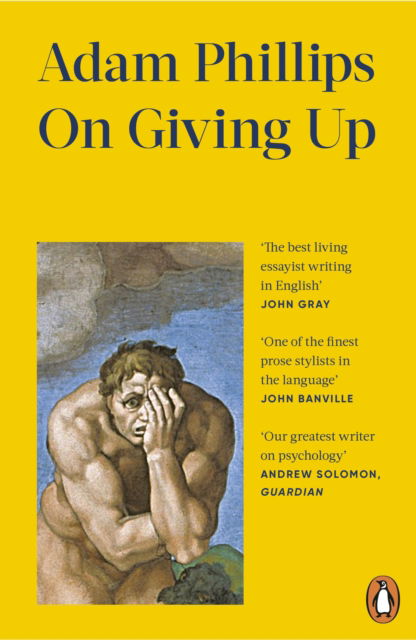 Cover for Adam Phillips · On Giving Up (Pocketbok) (2025)