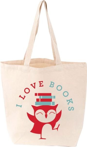 Cover for Alison Oliver · I Love Books Bird Tote Bag - LoveLit (Print) (2015)