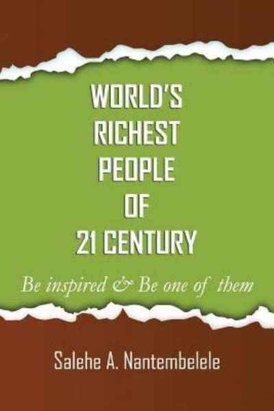 Cover for Salehe a Nantembelele · World's Richest People of 21 Century (Paperback Book) (2015)