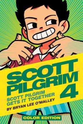 Cover for Bryan Lee O'Malley · Scott Pilgrim Color Hardcover Volume 4: Scott Pilgrim Gets it Together - SCOTT PILGRIM COLOR HC (Gebundenes Buch) (2013)