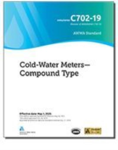 Cover for American Water Works Association · C702-19 Cold-Water Meters: Compound Type (Paperback Book) (2020)