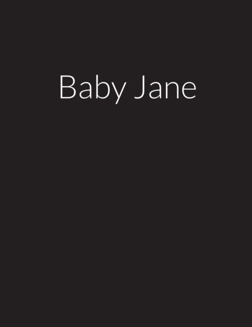 Cover for Ebony Mitchell · Baby Jane (Paperback Book) (2021)