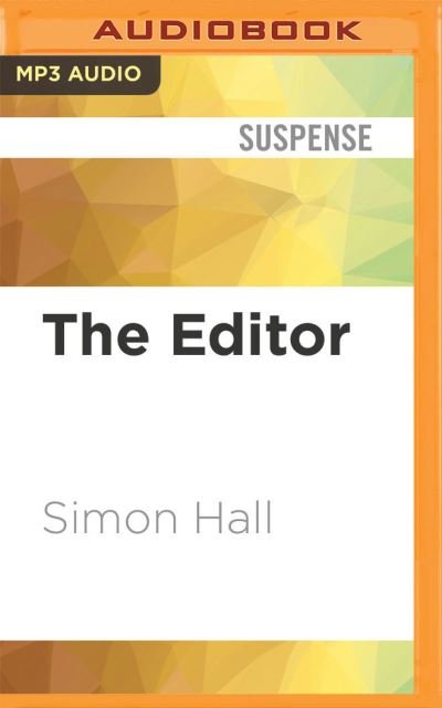 Cover for Simon Hall · The Editor (CD) (2020)