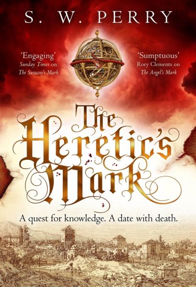 Cover for S. W. Perry · The Heretic's Mark - The Jackdaw Mysteries (Inbunden Bok) [Main edition] (2021)