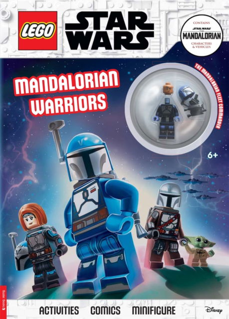 Cover for Lego® · LEGO® Star Wars™: Mandalorian Warriors (with Mandalorian Fleet Commander LEGO minifigure) (Paperback Book) (2024)