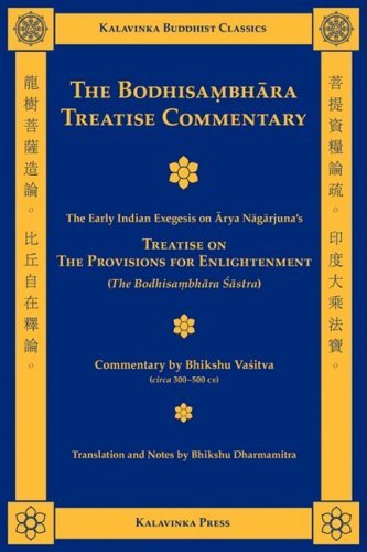 Cover for Arya Nagarjuna · The Bodhisambhara Treatise Commentary (Kalavinka Buddhist Classics) (Paperback Book) [Bilingual edition] (2009)