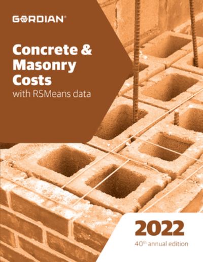 Concrete & Masonry Costs with Rsmeans Data - Rsmeans - Książki - Gordian - 9781955341035 - 9 grudnia 2021